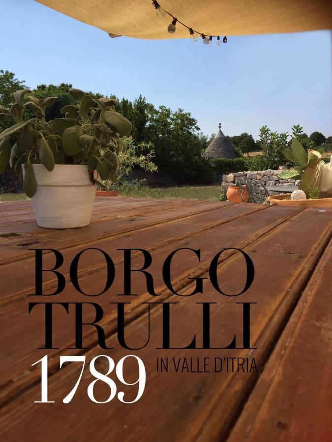 Borgo Trulli 1789 Panzió Ostuni Kültér fotó